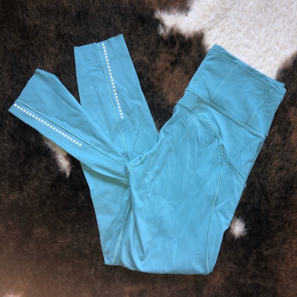 lululemon athletica Pants - Lululemon Fast & Free 25” Pacific Breeze 6 Nulux